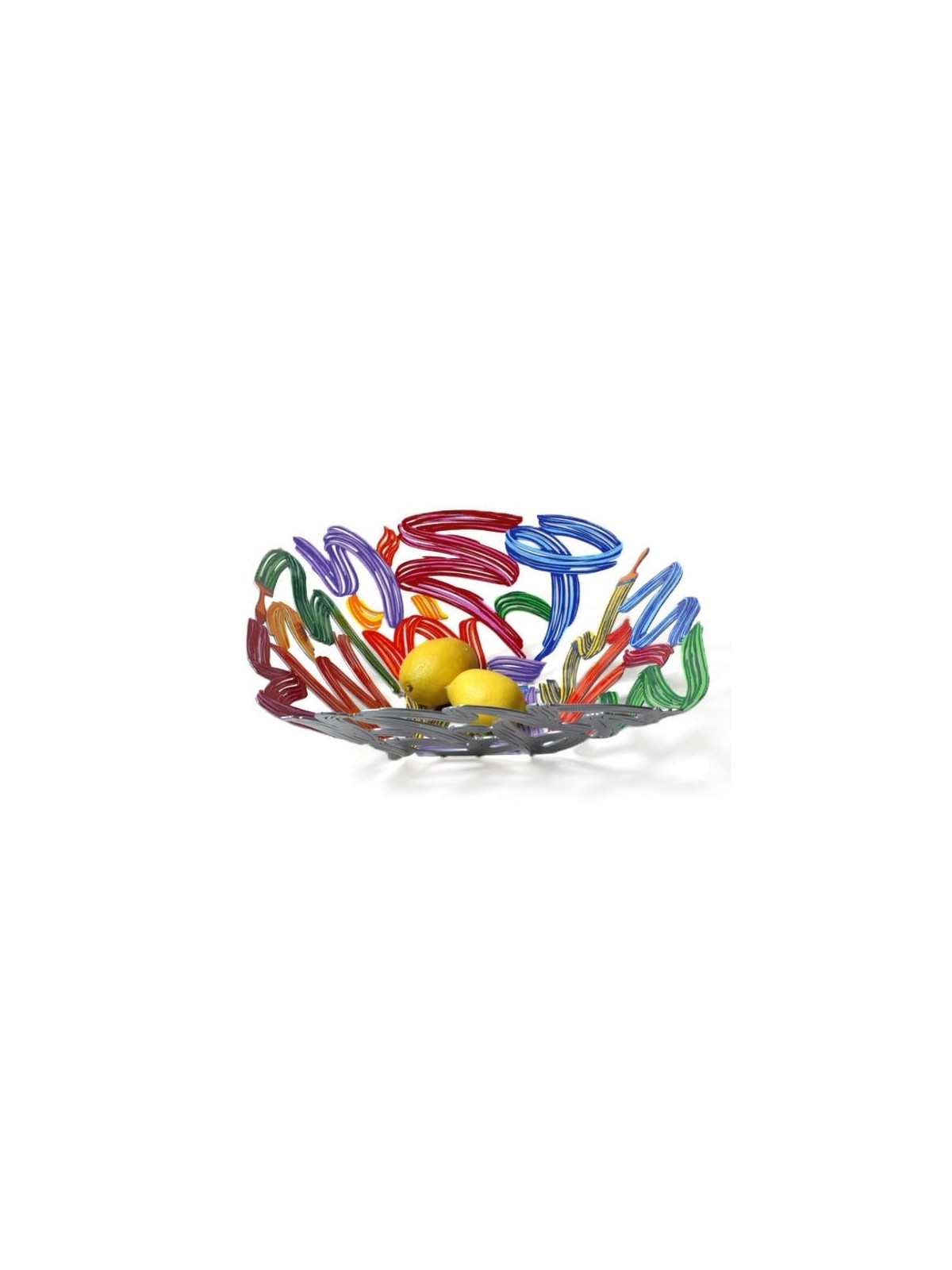 David Gerstein Signed Brush Strokes Fruit Bowl